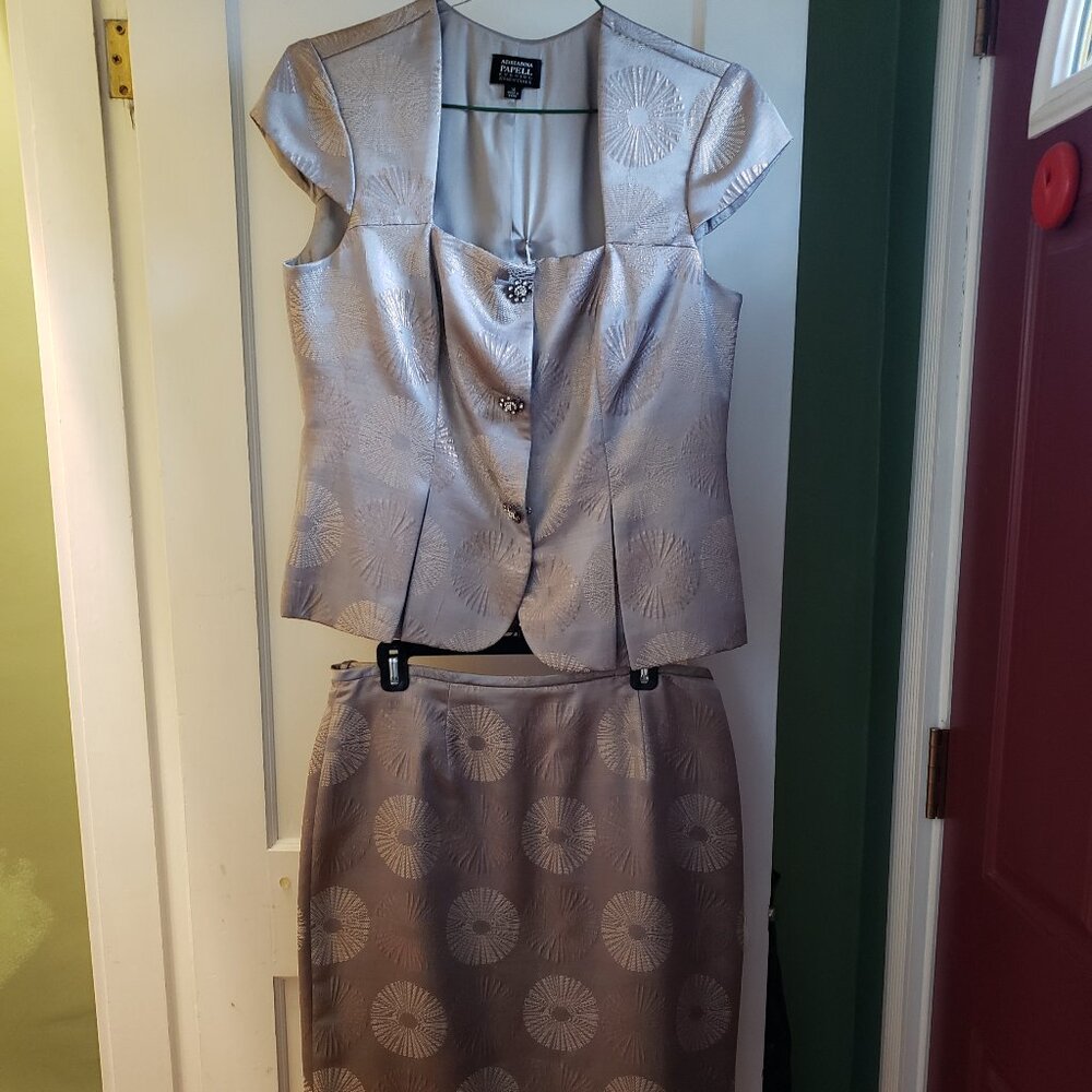 EUC women's Adrianna Papell 2 piece dress suit size 14